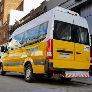 Entrega de 3 plataformas de cassette para discapacitados para ANEP