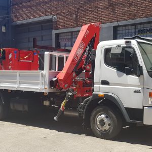 Caso de estudio: Potente F115 montada en camión liviano FUSO FA